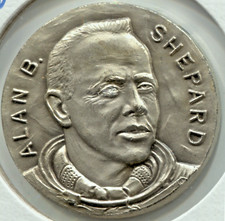 1961 ALAN B. SHEPPARD - 1st AMERICAN SPACE FLIGHT MEDAL - FREEDOM 7 - CMM 0132 picture