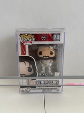WWE Seth Rollins Funko Pop 24 FYE Exclusive With Protector White picture