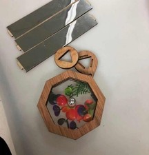 DIY Kaleidoscope Kit Handmade Wood Kaleidoscope Kids Toddler Outdoor Toys Gifts picture