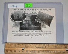 Antique 1909 Bellevue Place Sanitarium Insane Asylum Batavia Illinois Picture J6 picture