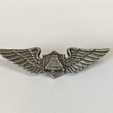 Vintage Aviator Wings Badge Pin Apollo Command Module NASA Space Moon Landing picture