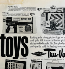 1963 Walt Disney Adventureland Picture Gun Advertisement Sawyer's Tru-Vue DWJJ17 picture