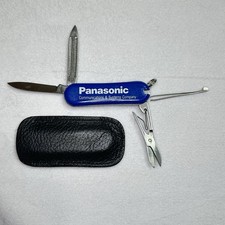 Vintage 1990s Panasonic Communications & Systems Mini Pocket Knife Multitool w/ picture