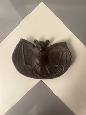 Antique Bronze Bat Ashtray Poche Vide Tray Bradley Hubbard P.E. Guerin c. 1900 picture