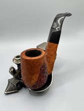 Vintage 2005 JM Boswell Bent Billiard Diamond Shank Estate Pipe Made In USA picture