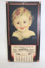 1936 White's Radio Service Advertising Calendar Spokane Washington H C Travers picture