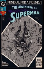 Adventures of Superman (1987) #498REP.2ND Published Jan 1993 by DC. picture