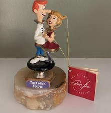 RARE #17/500 Ron Lee Jetsons Cosmic Couple Thick Gold Hand Detailed Onyx EXC picture