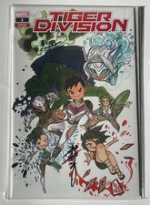 Tiger Division #1 Peach Momoko Exclusive Chibi Variant Signed KRS COA 616/800 picture