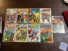 1988-93 Marvel UK Lot Of 9 VF-NM Black Axe 1,2 Battle Tide 1 Dragon’s Claws 2-5 picture