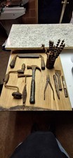 003 Vintage Lot of Old Metal Tools picture
