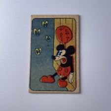 Mickey Mouse Vintage Super rare card Mini menko japanese No,3 picture