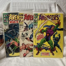 The Avengers#49 1st App Typhoon VF#50 1st App Apollo FN+#52 1st App GReaper VF picture