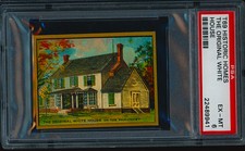 1911 T69 Historic Homes The Original White House PSA 6 **Incredible Card** picture