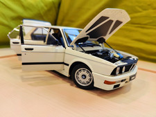 Ultra rare Autoart BMW e28 1985 M535i 1/18 Alpine White Diecast Scale Model M5 picture