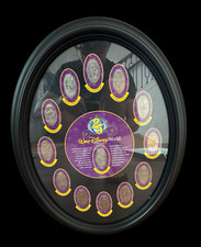 Disneyana Convention 12 Pressed Quarters Of Resorts Disney 97' Vintage Rare /200 picture