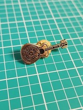 Vtg Country Music Hall Of Fame Nashville Gold Tone Lapel Pin Hat Pin picture