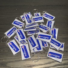 25 VTG Wrigley's Winterfresh 25 cents Chewing Gum Promo Key Chains 1994 New NOS picture