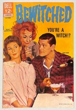 Bewitched #12 1968 Dell TV Comic Elizabeth Montgomery Agnes Moorehead VG picture