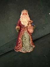 Jim Shore Heartwood Creek Victorian Santa Christmas Ornament 4047682 NEW picture