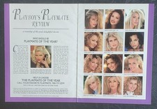 Playboy PICTORIAL ONLY - 1993 PLAYMATE REVIEW 12 pages picture