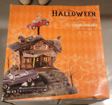 BRAND NEW RARE - Department 56 Snow Village Halloween Rusty's Used Cars 808965 picture