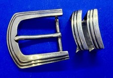JR LTD James Reid Sterling P.M.W. 925 Sterling Silver S Fe. Ranger Belt Buckle   picture