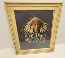 Antique C1911 Prince Albert Tobacco Chief Joseph Nez Perce Sign Native American picture