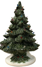 Vintage 1981 Nowell's Mold Ceramic Christmas Tree 11