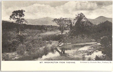 Carroll, NH - New Hampshire Mount Washington View Fabyan House Hotel Postcard picture