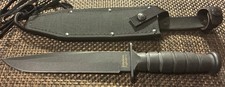 Ontario Knife USA FF6 Freedom Fighter Combat Fighting Knife w/ Sheath, DISC,MINT picture