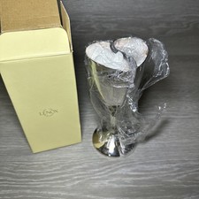 Lenox Kirk Stieff Wedding Promises Silverplate Champagne Flutes Excellent picture