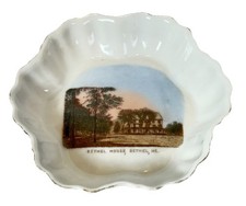 BETHEL , MAINE ME Antique BETHEL HOUSE Souvenir China Plate Dish Bowl picture