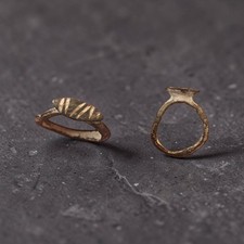 Authentic Artifact Ancient Judaea Aramaic Inscribed Bronze Ring c200BC picture