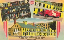 Milford NH White Elephant Shop Tichnor Linen Postcard Antiques Store 1940s picture