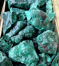 MALACHITE ROUGH PIECES FROM AFRICA (PRICE PER POUND) picture