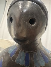 Mid Century Manuel Felguerez Mexican Geometric Patterns Design Ceramic Sculpture picture
