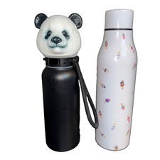 Piek & Unbrand Tumblers 20oz Stainless Steel Double Walled Water Ice Cream Cones picture