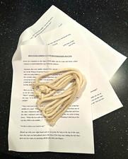 Vintage Bob Shelley Best Ever Comedy Cut And Restored Rope Magic Script&Rope NOS picture