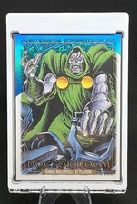 SkyBox 1992 Marvel Masterpieces '92 Platinum Doctor Doom #26 PMG  # /50 picture