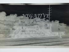 1946 CHICAGO, MILWAUKEE ST. PAUL & PACIFIC RR LOCOMOTIVE #11 PHOTO NEGATIVE picture