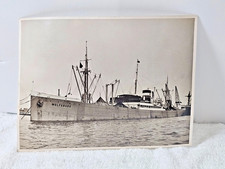 1952 HAPAG Ship MS Wolfsburg Photo Signed Rotterdam Photographer to New Orleans picture