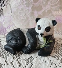 The Ansley Animal Kingdom Panda  NOB W/ Tag Made In England. Ceramic Art picture