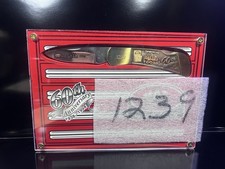 Mac Tools 60th Anniversary Encased Engraved Folding Pocket Knife picture
