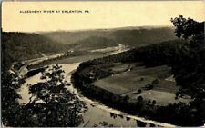 1916. EMLENTON, PA. ALLEGHENY RIVER VIEW. POSTCARD. picture