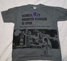 Disney's 40th Anniversary Collection Rare Haunted Mansion New Tee Shirt Men's XL picture