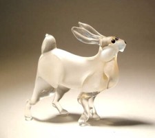 Glass Bunny Rabbit Figurine picture