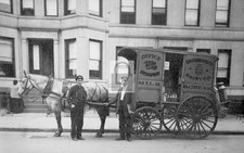 Empire State Dairy Co Milk & Cream Wagon Manhattan New York NY - Reprint picture