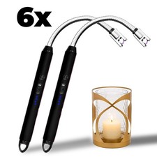 FightSense Plasma Lighter 2-Pack – USB Rechargeable Arc Lighter (6 PC) picture