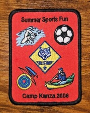 Camp Kanza Kansas Cub Scout Summer Camp 2006 Boy Scout BSA Patch picture